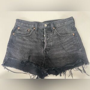 Denim forum yoko Women's Black Denim Shorts